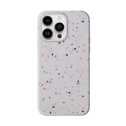   UNIQ Tok Coehl Terrazzo iPhone 14 Pro 6,1" homokkő színű tok