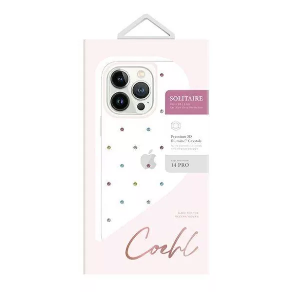 UNIQ Coehl Solitaire tok iPhone 14 Pro - átlátszó