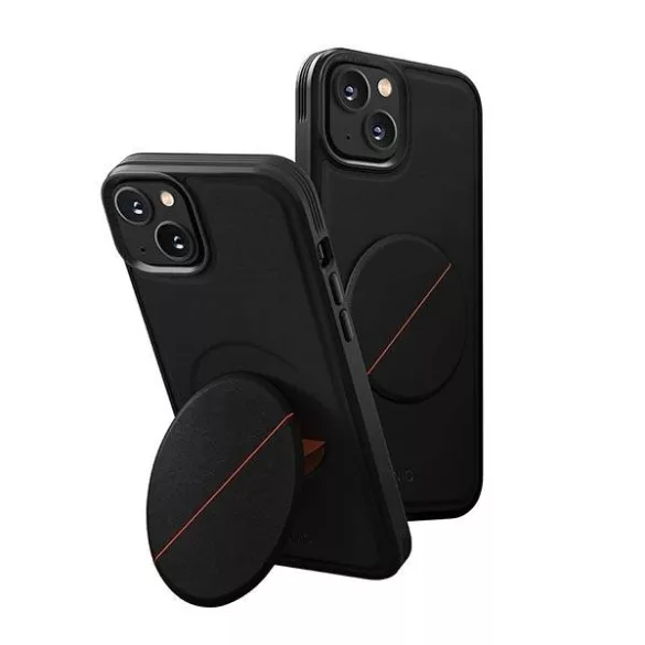Uniq etui Novo iPhone 14 Plus 6.7" éjfekete színben tok