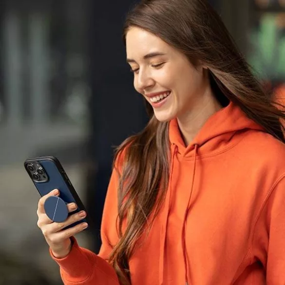 Uniq etui Novo iPhone 14 Plus 6.7" éjfekete színben tok