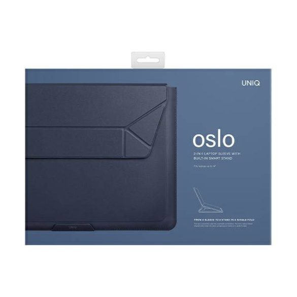 UNIQ Tok Oslo laptop hüvely 14" kék tok
