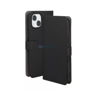 UNIQ etui book Journa iPhone 14 Plus 6.7" éjfekete tok