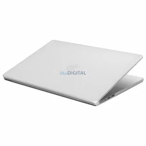UNIQ Claro könyvtok MacBook Air 13 (2022) galambszürke, matt, átlátszó
