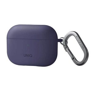 UNIQ etui Nexo Nexo AirPods Pro 2 gen szilikon (2022/2023) fig lila tok