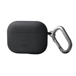   UNIQ etui Nexo Nexo AirPods Pro 2 gen szilikon (2022/2023) szénszürke tok