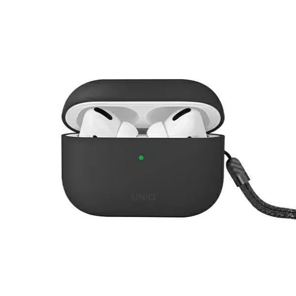 UNIQ Lino tok AirPods Pro 2 gen szilikon hamuszürke