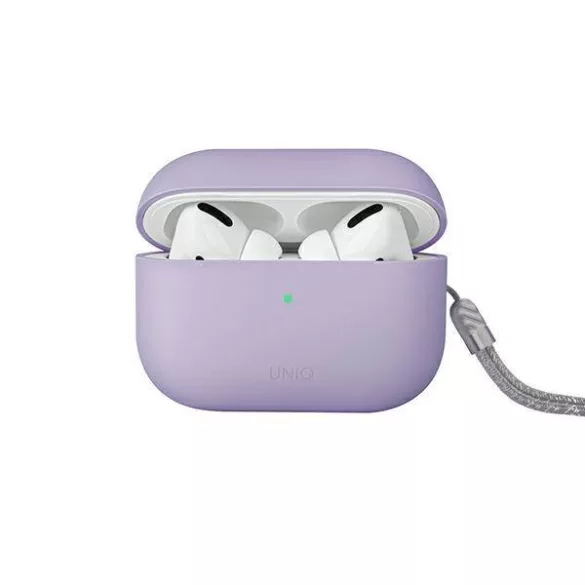 UNIQ Lino tok AirPods Pro 2 gen szilikon lila lila