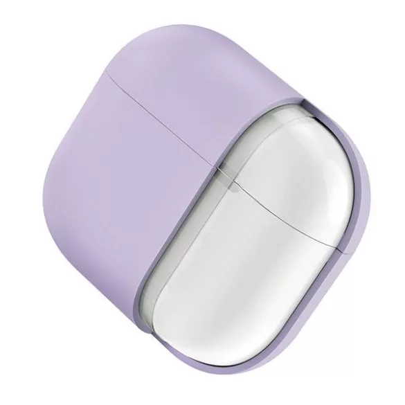 UNIQ Lino tok AirPods Pro 2 gen szilikon lila lila
