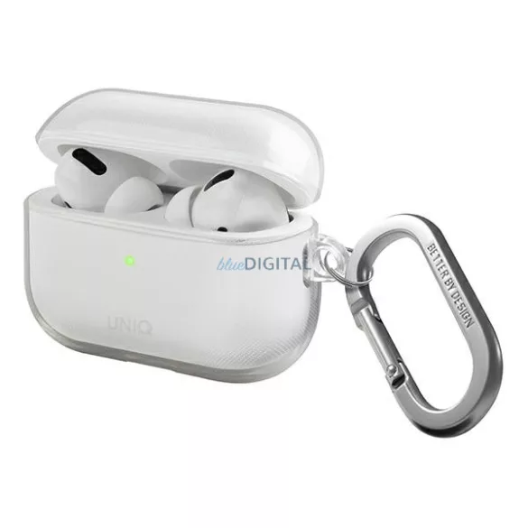 UNIQ Glase tok AirPods Pro 2 gen fényes átlátszó