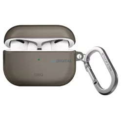 UNIQ Glase tok AirPods Pro 2 gen fényes füst
