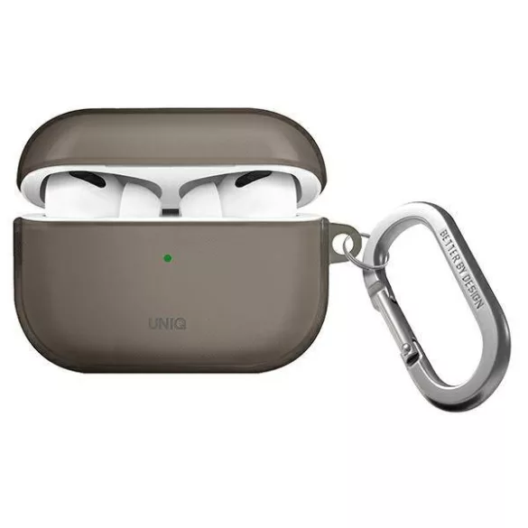 UNIQ Glase tok AirPods Pro 2 gen fényes füst