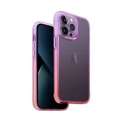   UNIQ Tok Combat Duo iPhone 14 Pro Max 6,7" levendula/rózsaszín tok