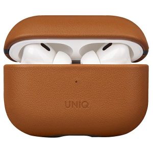 UNIQ etui Terra AirPods Pro 2 gen. Valódi bőr (2022/2023) barna tok