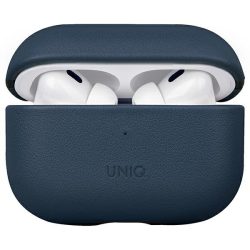   UNIQ etui Terra AirPods Pro 2 gen. Valódi bőr (2022/2023) kék tok
