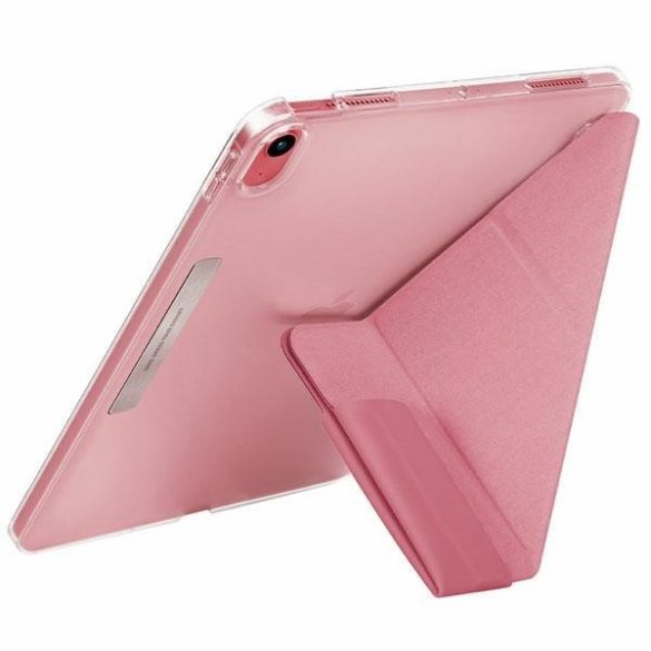 UNIQ etui Camden iPad 10 gen. (2022) rózsaszín antimikrobiális