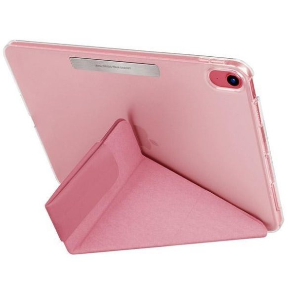 UNIQ etui Camden iPad 10 gen. (2022) rózsaszín antimikrobiális