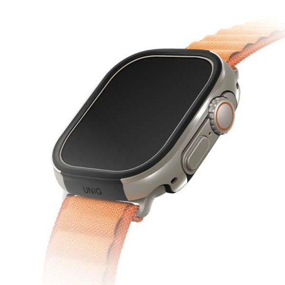 UNIQ Valencia tok Apple Watch Ultra/ Ultra 2 49mm - titánium ezüst