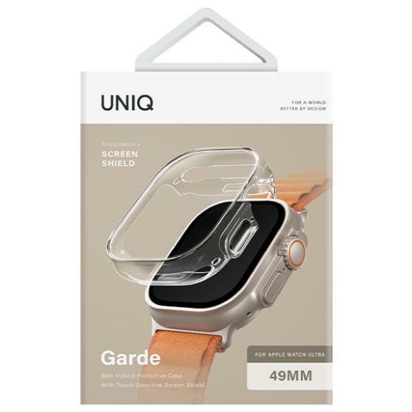 UNIQ Garde tok Apple Watch Ultra/Ultra 2 49mm - átlátszó
