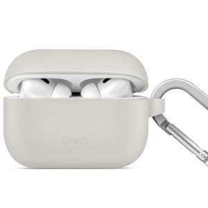 UNIQ etui Vencer AirPods Pro 2 gen. Szilikon (2022/2023) kréta szürke tok