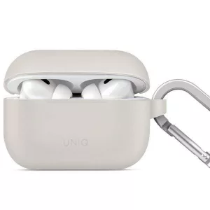 UNIQ etui Vencer AirPods Pro 2 gen. Szilikon (2022/2023) kréta szürke tok