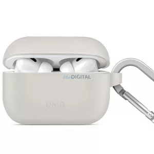 UNIQ etui Vencer AirPods Pro 2 gen. Szilikon (2022/2023) kréta szürke tok