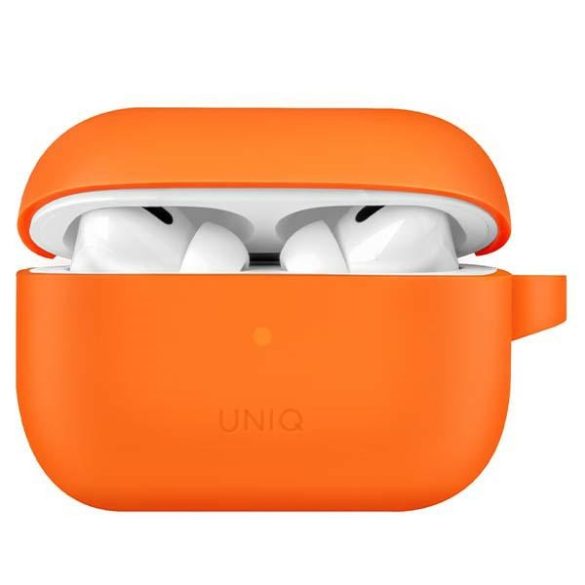 UNIQ etui Vencer AirPods Pro 2 gen. Szilikon (2022/2023) égetett narancssárga tok