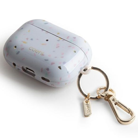 UNIQ etui Coehl Terrazzo AirPods Pro 2 (2022/2023) homokkő tok