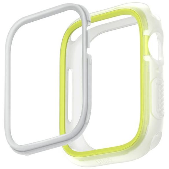 UNIQ Moduo tok Apple Watch Series 4/5/6/7/8/9/SE/SE2 40/41mm - lime-fehér