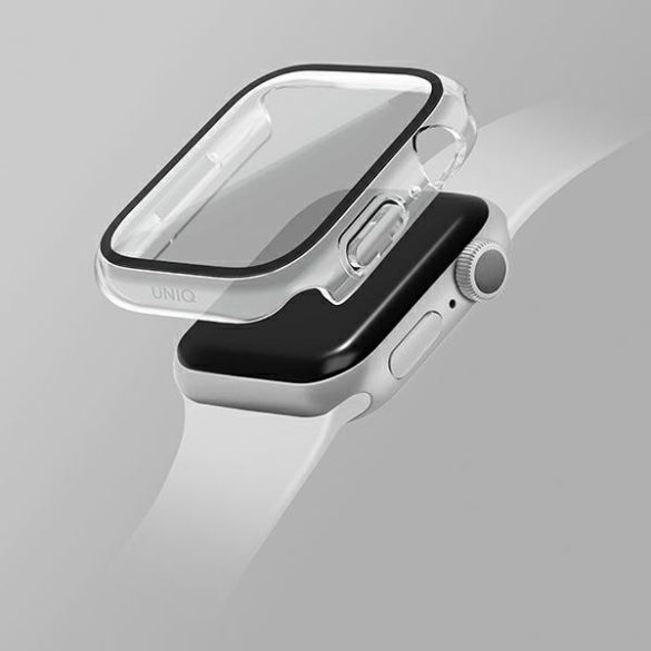 UNIQ Nautic tok Apple Watch Series 7/8/ 9 45mm - átlátszó