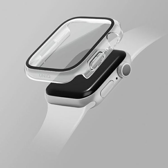 UNIQ etui Nautic Apple Watch Series 7/8/ 9 45mm átlátszó