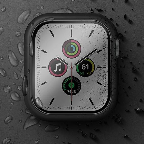 UNIQ Nautic tok Apple Watch Series 7/8/ 9 45mm - fekete