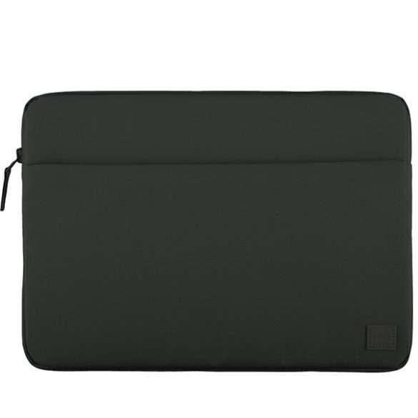 UNIQ etui Vienna laptop Sleeve 14" fekete Vízálló RPET