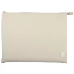   UNIQ etui Lyon laptop Sleeve 14" világos bézs Vízálló RPET
