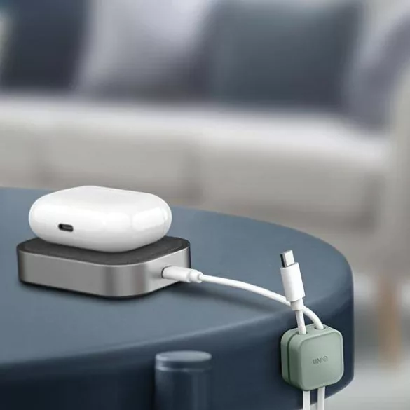 UNIQ Pod öntapadós kábelrendező 8 db-os készlet rózsaszín