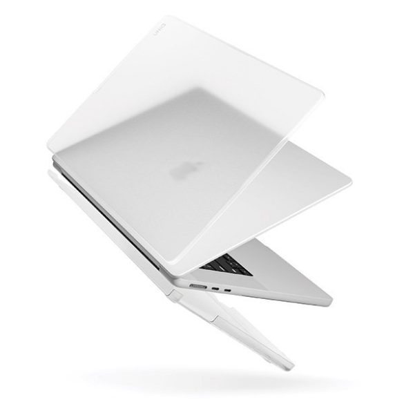 UNIQ etui Claro Claro MacBook Air 15" (2023) galambszürke matt átlátszó