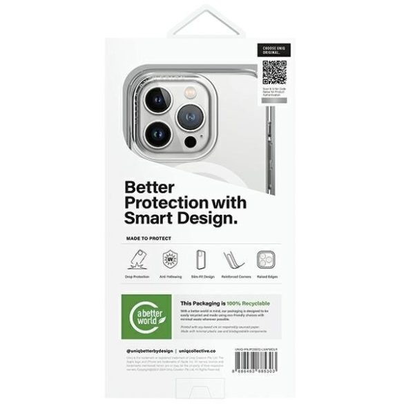 UNIQ etui LifePro Xtreme iPhone 15 Pro 6.1" Magclick Charging átlátszó tok