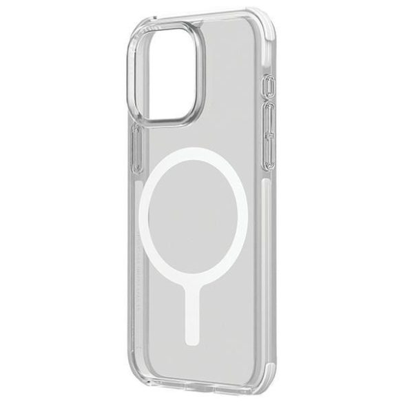 UNIQ etui Combat iPhone 15 Pro 6.1" Magclick töltő fehér tok