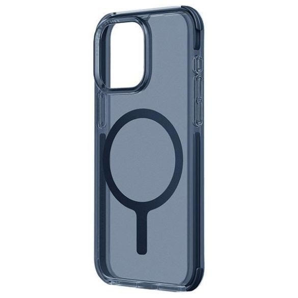 UNIQ etui Combat iPhone 15 Pro 6.1" Magclick Charging kék tok