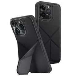   UNIQ etui Transforma iPhone 15 Pro 6.1" Magclick Charging fekete tok