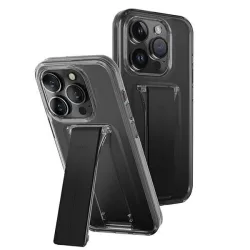   UNIQ etui Heldro MountStand iPhone 15 Pro 6.1" szürke tok