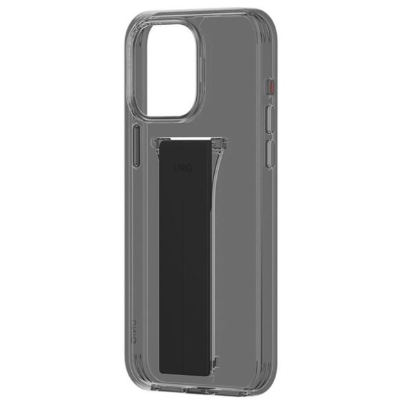 UNIQ etui Heldro MountStand iPhone 15 Pro 6.1" szürke tok