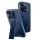 UNIQ etui Heldro MountStand iPhone 15 Pro 6.1" mélykék tok