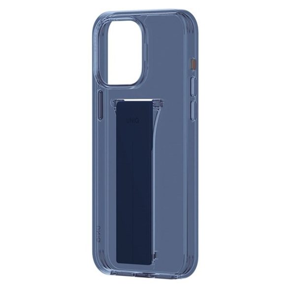 UNIQ etui Heldro MountStand iPhone 15 Pro 6.1" mélykék tok