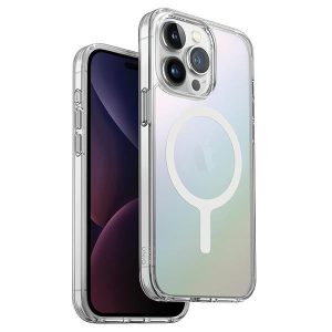 UNIQ etui LifePro Xtreme iPhone 15 Pro Max 6,7" Magclick töltés opál/irizáló tok