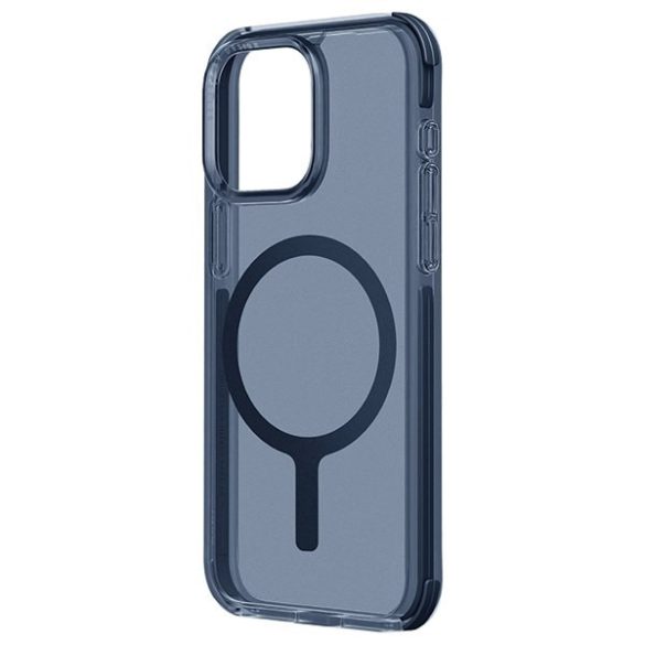 UNIQ etui Combat iPhone 15 Pro Max 6.7" Magclick Charging kék tok