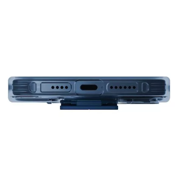 UNIQ etui Heldro MountStand iPhone 15 Pro Max 6.7" mélykék tok