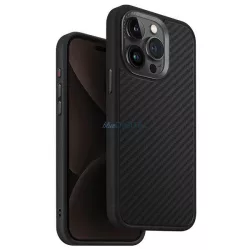   UNIQ etui Keva iPhone 15 Pro Max 6.7" Magclick Charging fekete tok