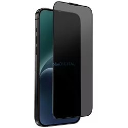   UNIQ Optix Privacy betekintésvédett edzett üveg applikátorral iPhone 15 