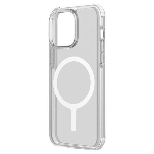 UNIQ etui Combat iPhone 15 / 14 / 13 6.1" Maglick Charging fehér tok