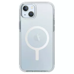   UNIQ etui Combat iPhone 15 Plus 6.7" Magclick Charging fehér tok